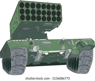 Rocket launcher tank war fire