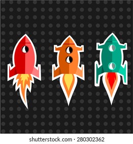 Rocket launcher vector