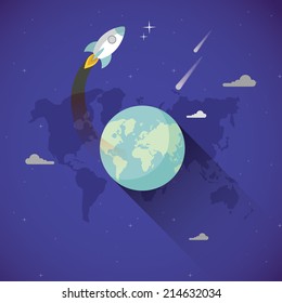 Rocket launching 
