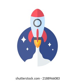 rocket launching into space business start up idea