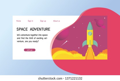 rocket loading page