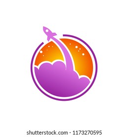 rocket the logo
