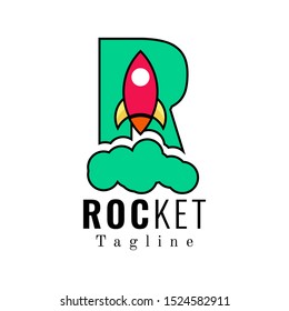 Rocket Logo available in vector,suitable for company logo