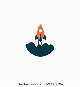 Rocket logo design