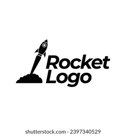 Rocket logo design icon template. Rocket Logo Designs Vector Template, Rocket Logo Symbol Icon