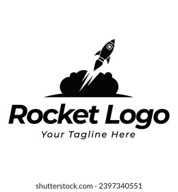 Rocket logo design icon template. Rocket Logo Designs Vector Template, Rocket Logo Symbol Icon