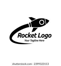 Rocket logo design icon template. Rocket Logo Designs Vector Template, Rocket Logo Symbol Icon