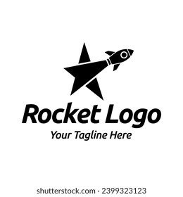 Rocket logo design icon template. Rocket Logo Designs Vector Template, Rocket Logo Symbol Icon