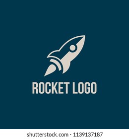 Rocket Logo Design Inspiration Stock Vector (Royalty Free) 1139137187 ...