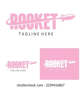 Rocket Logo Design, space exploration vehicle