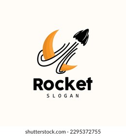 Rocket Logo Design, space exploration vehicle