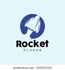 Rocket Logo Design, space exploration vehicle