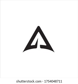 Rocket logo design Stock Vector, Rocket logo Design Illustration , Rocket logo or triangular  rocket company vector icon.