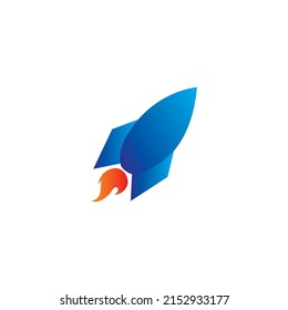 Rocket logo design Rocket vector