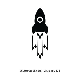  Rocket Logo Designs and Space Ship Launch Logo