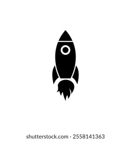 Rocket Logo icon. Startup, target, mission logo icon vector.