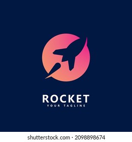 Rocket Logo icon Vector design Template