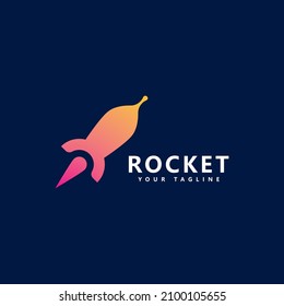 Rocket Logo icon Vector design Template