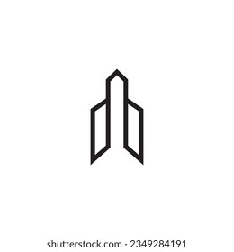 rocket logo, rocket illustration, rocket image, letter a