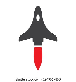Rocket logo images illustration design