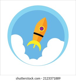 Raketentono schön für Symbol Logo avatar Bok ilustrasi Wallpaper und andere