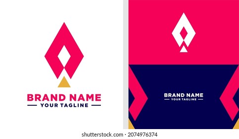 PICTOGRAMA DE LOGOTIPO DE CONEXIÓN GEOMÉTRICA SIMPLE EDITABLE