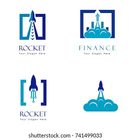Rocket Logo Set