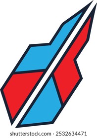 logotipo do foguete, logotipo do ônibus espacial, logotipo colorido do espaço
