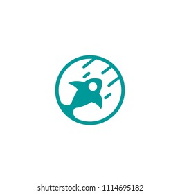 rocket logo template