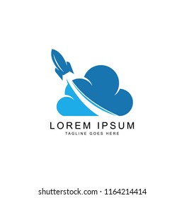 rocket logo template