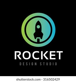 Rocket Logo Template