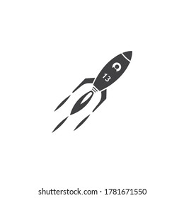 Rocket Logo template  icon vector  illustration