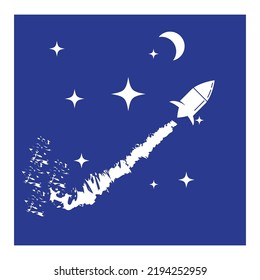 Rocket Logo Template vector symbol nature design