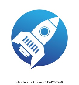 Rocket Logo Template vector symbol nature design