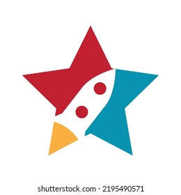 Rocket Logo Template vector symbol nature design