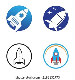Rocket Logo Template vector symbol nature design