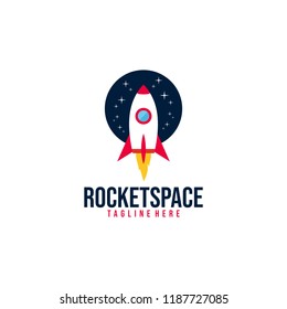 Rocket Logo Vector