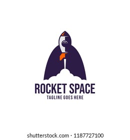 Rocket Logo Vector