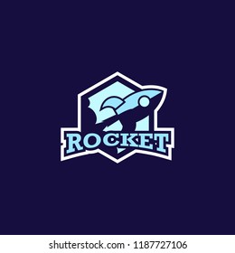 Rocket Logo Vector