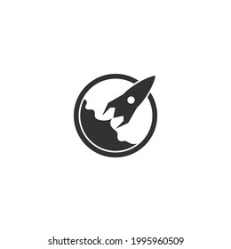 Rocket  logo vector design template