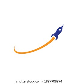 Rocket  logo vector design template