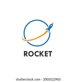 Rocket  logo vector design template