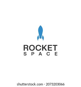 rocket logo vector design. logo template
