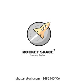 rocket louch logo concept, prefessional services for branding your company, organization, and business. 