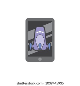 Rocket Mobile Logo icon Design