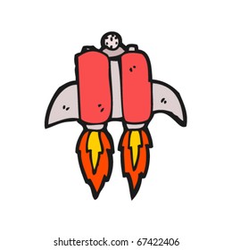 Rocket Pack Cartoon