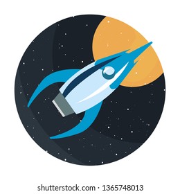 rocket planet space