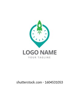 Rocket Point Modern Logo Design