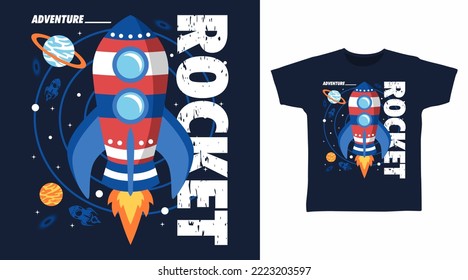 Rocket Power Cartoon T-Shirt Art Design