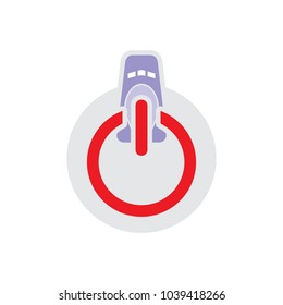 Rocket Power Logo Icon Design